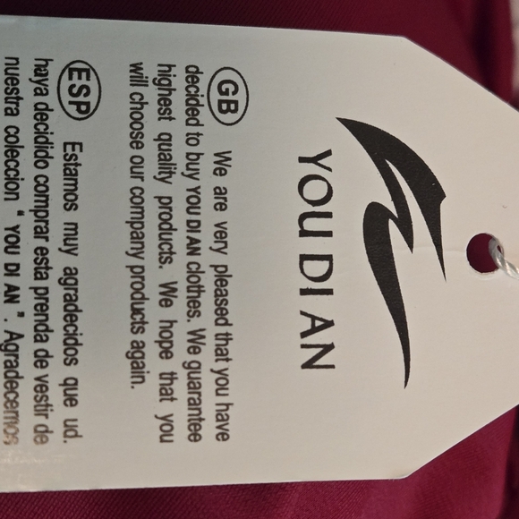 YOU DI AN One Piece Wine Red Swimsuit Ruched Women size 3XL - Picture 12 of 13